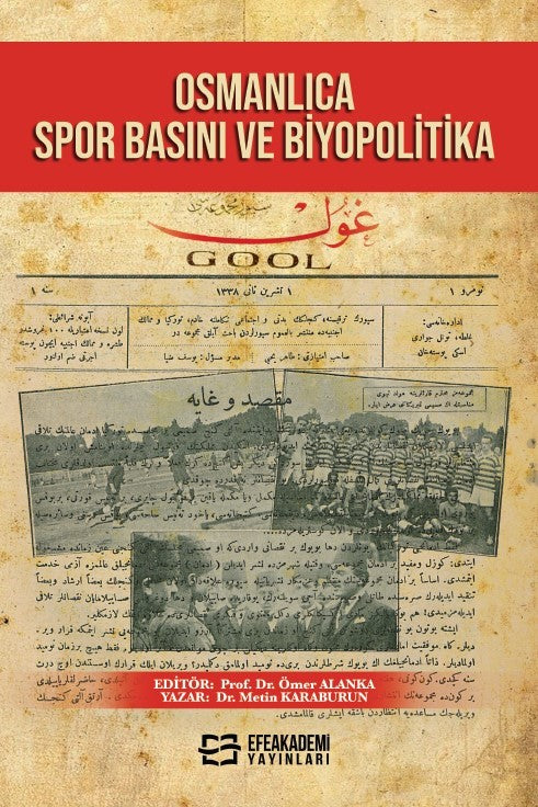 Osmanlıca Spor Basını ve Biyopolitika - Dr. Metin Karaburun kitap kapağı