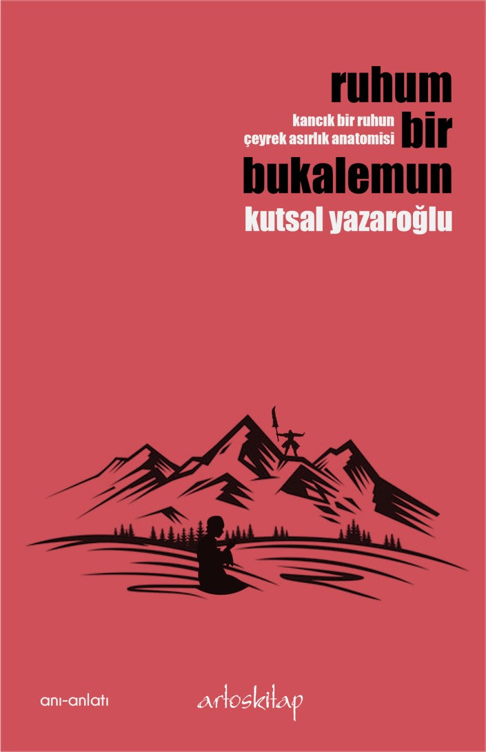 Ruhum Bir Bukalemun - Kutsal Yazaroğlu kitap kapağı