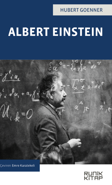 Albert Einstein - Hubert Goenner kitap kapağı