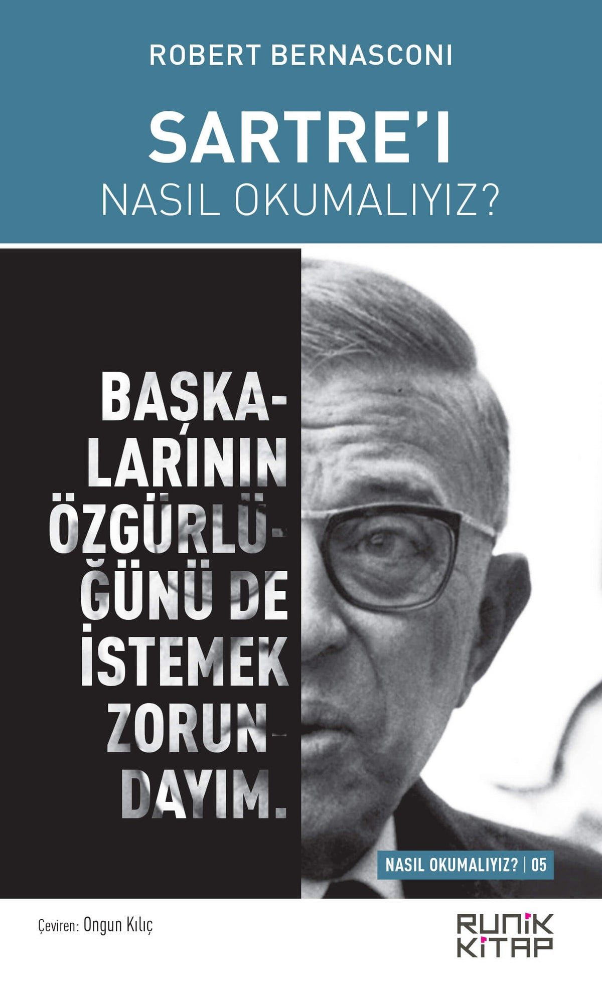 Sartre'ı Nasıl Okumalıyız? - Robert Bernasconi kitap kapağı