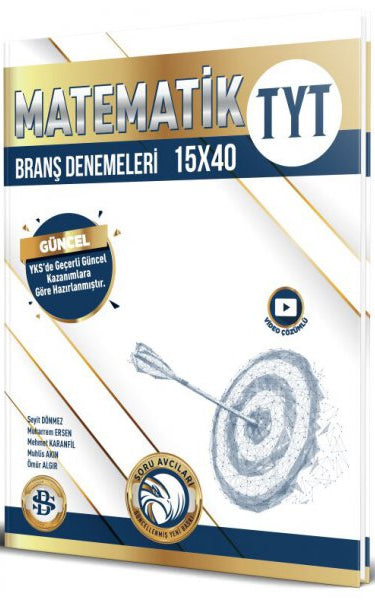 TYT Matematik 15x40 Branş Denemeleri - Kolektif kitap kapağı