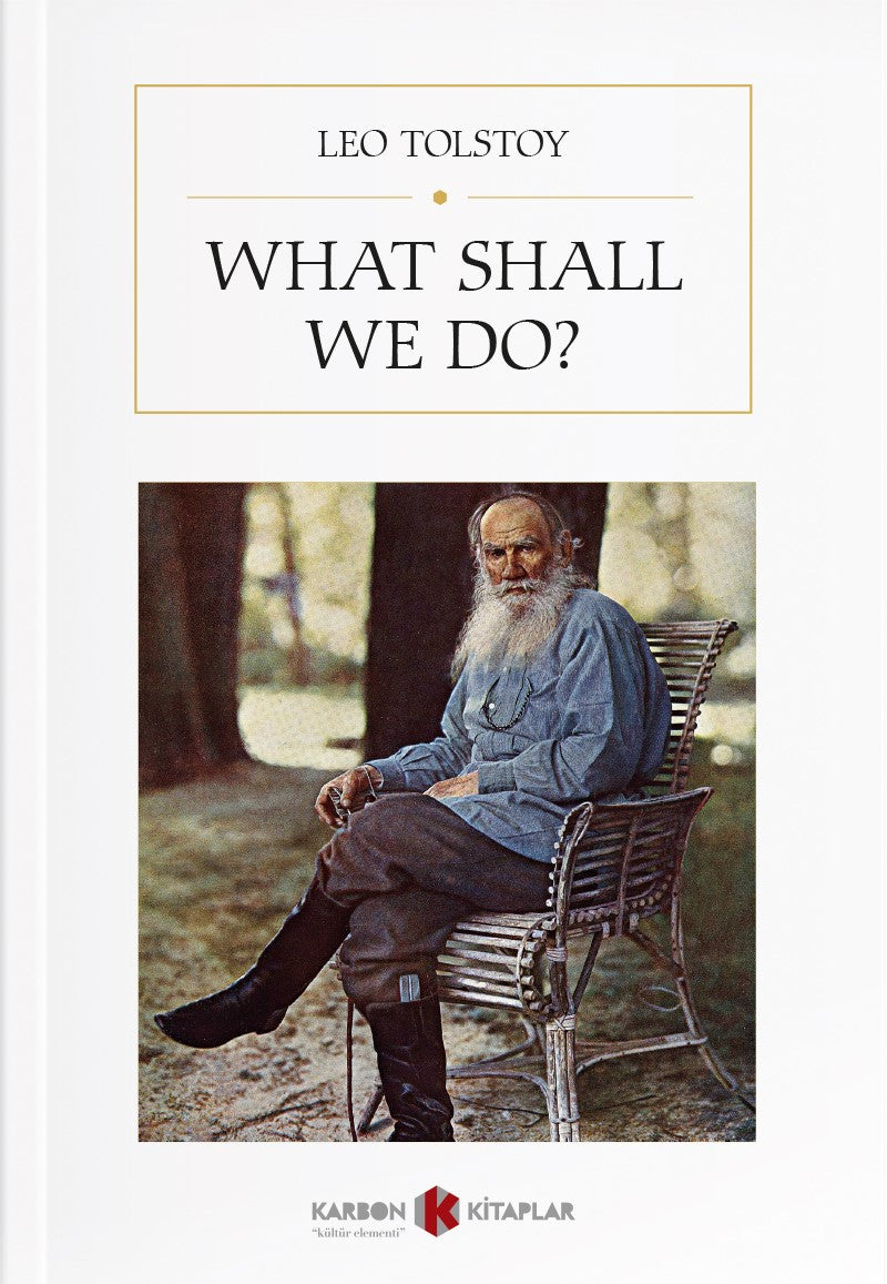 What Shall We Do? - Lev N. Tolstoy kitap kapağı