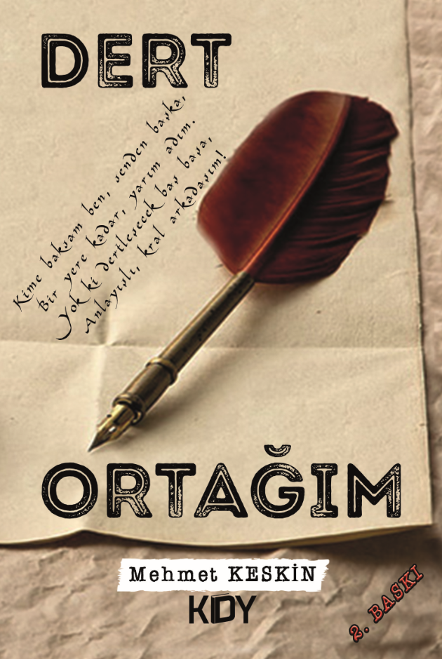 Dert Ortağım - Mehmet Keskin kitap kapağı