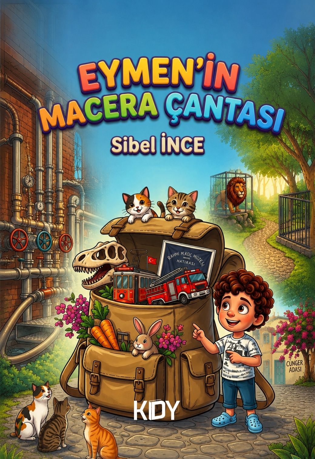 Eymen'in Macera Çantası - Sibel İnce kitap kapağı