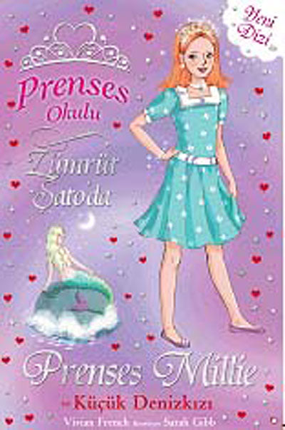 Prenses Millie ve Küçük Denizkızı / Prenses Okulu -28 - Vivian French kitap kapağı