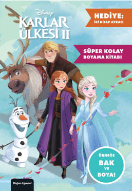 Disney Karlar Ülkesi 2 Süper Kolay Boyama Kitabı - Kolektif kitap kapağı