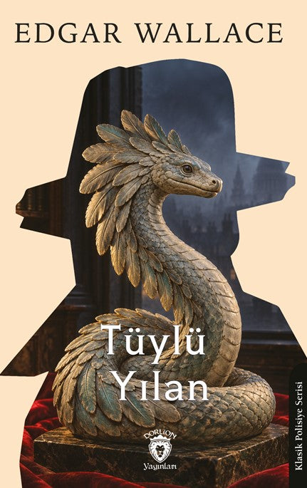 Tüylü Yılan - Edgar Wallace kitap kapağı