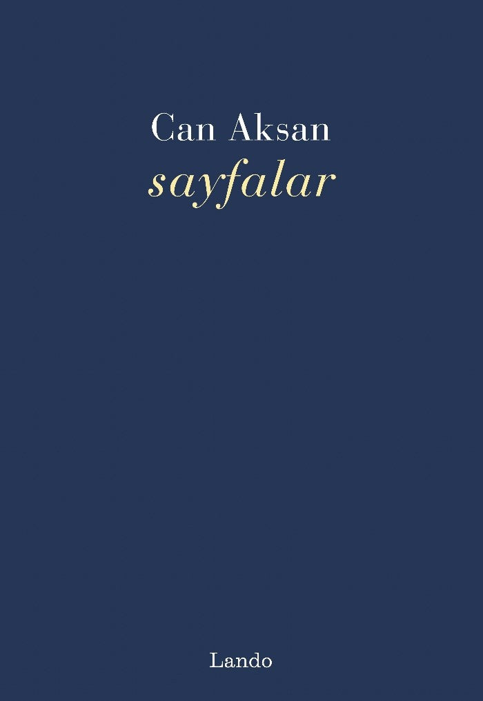 Sayfalar - Can Aksan kitap kapağı