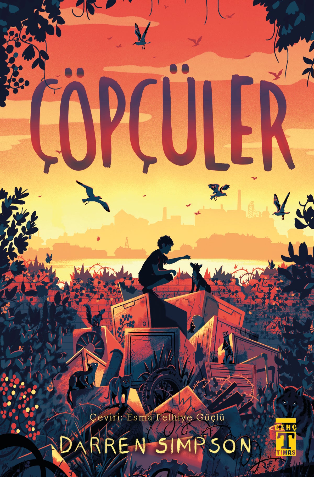 Çöpçüler (Bez Cilt Şömizli) - Darren Simpson kitap kapağı