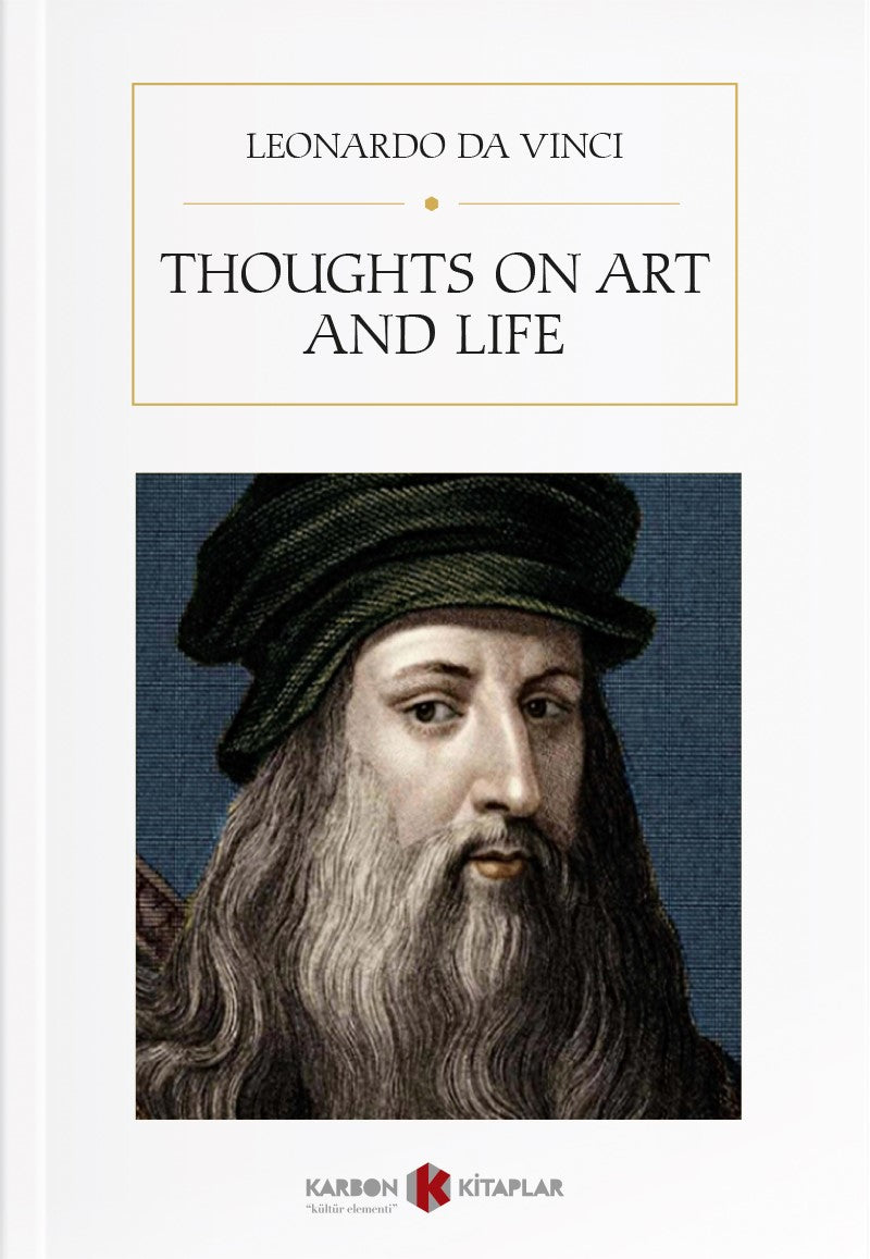 Thoughts On Art And Life - Leonardo Da Vinci kitap kapağı