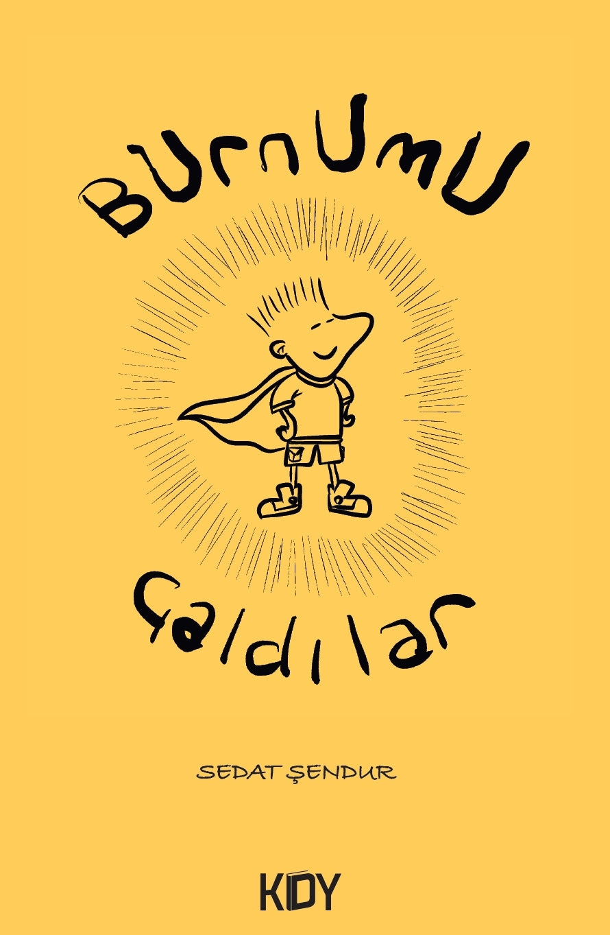 Burnumu Çaldılar - Sedat Şendur kitap kapağı