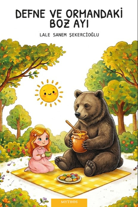Defne ve Ormandaki Boz Ayı - Lale Sanem Şekercioğlu kitap kapağı