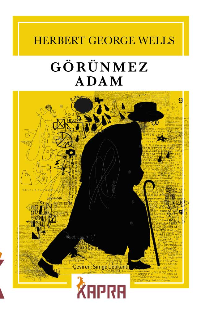 Görünmez Adam - Herbert George Wells kitap kapağı
