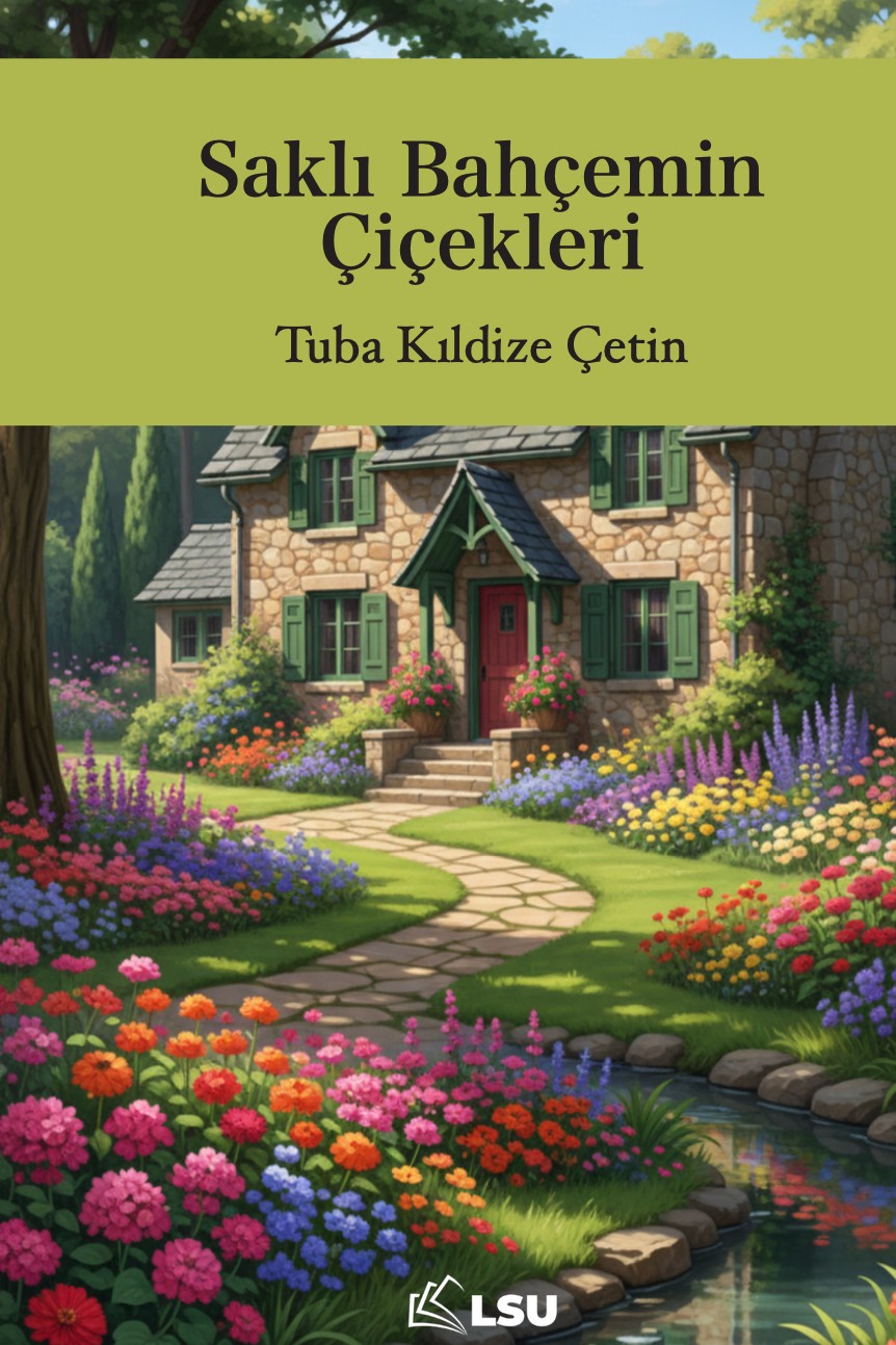 Saklı Bahçemin Çiçekleri - Tuba Kıldize Çetin kitap kapağı