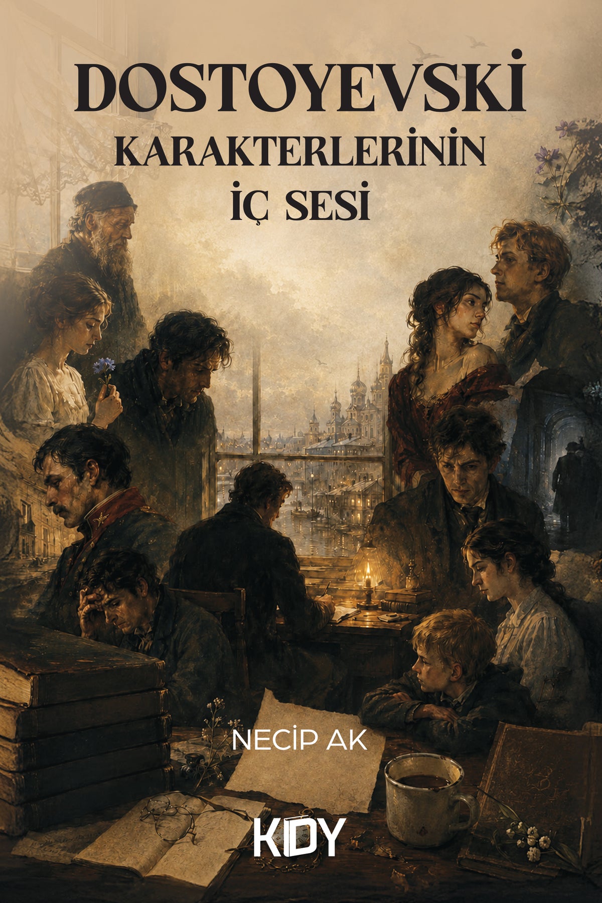 Dostoyevski Karakterlerinin İç Sesi - Necip Ak kitap kapağı