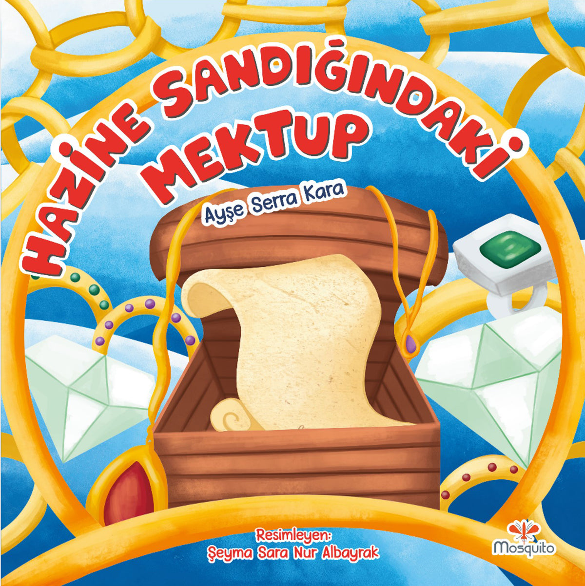 Hazine Sandığındaki Mektup - Ayşe Serra Kara kitap kapağı