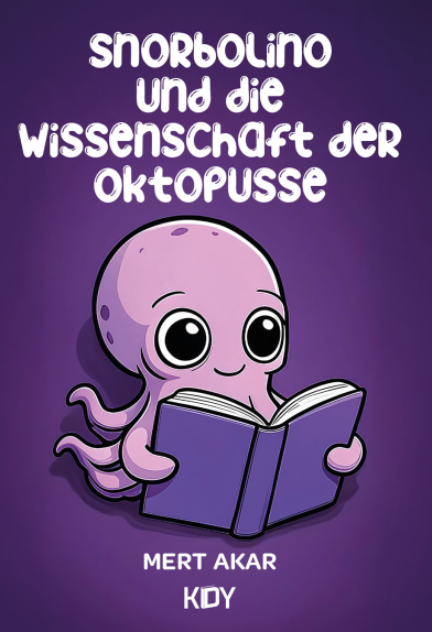 Snorbolino und die Wissenschaft der Oktopusse - Mert Akar kitap kapağı