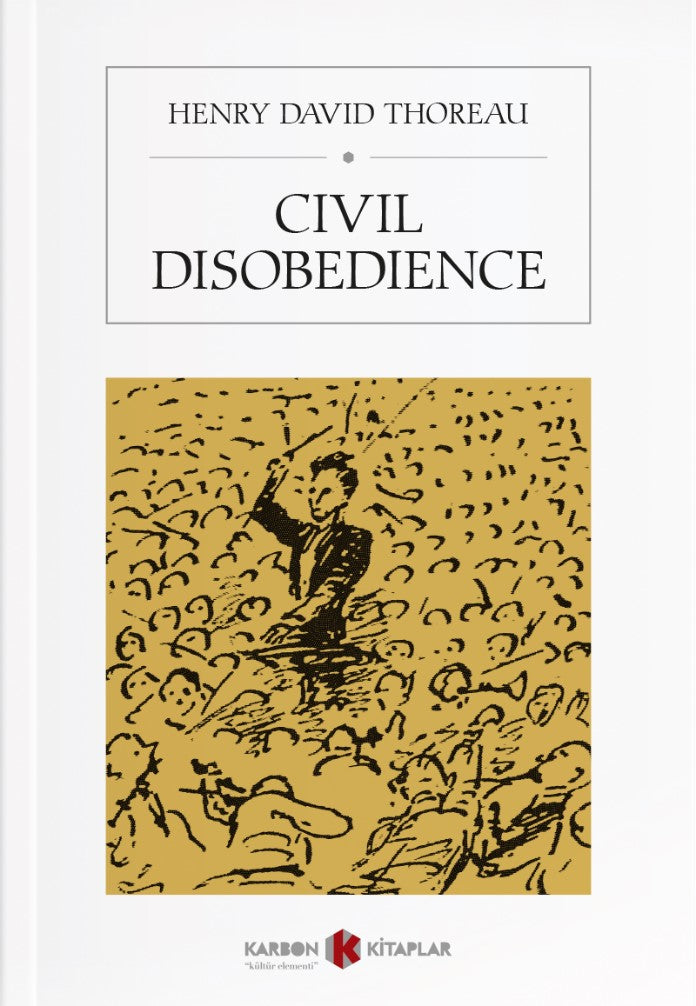 Civil Disobedience - Henry David Thoreau kitap kapağı