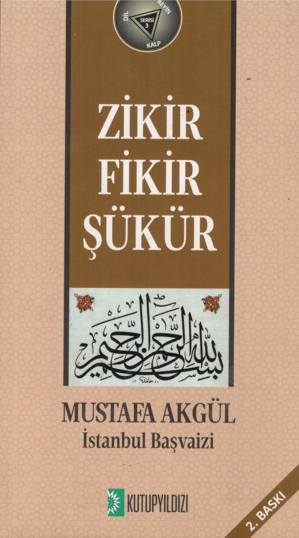 Zikir Fikir Şükür - Mustafa Akgül kitap kapağı
