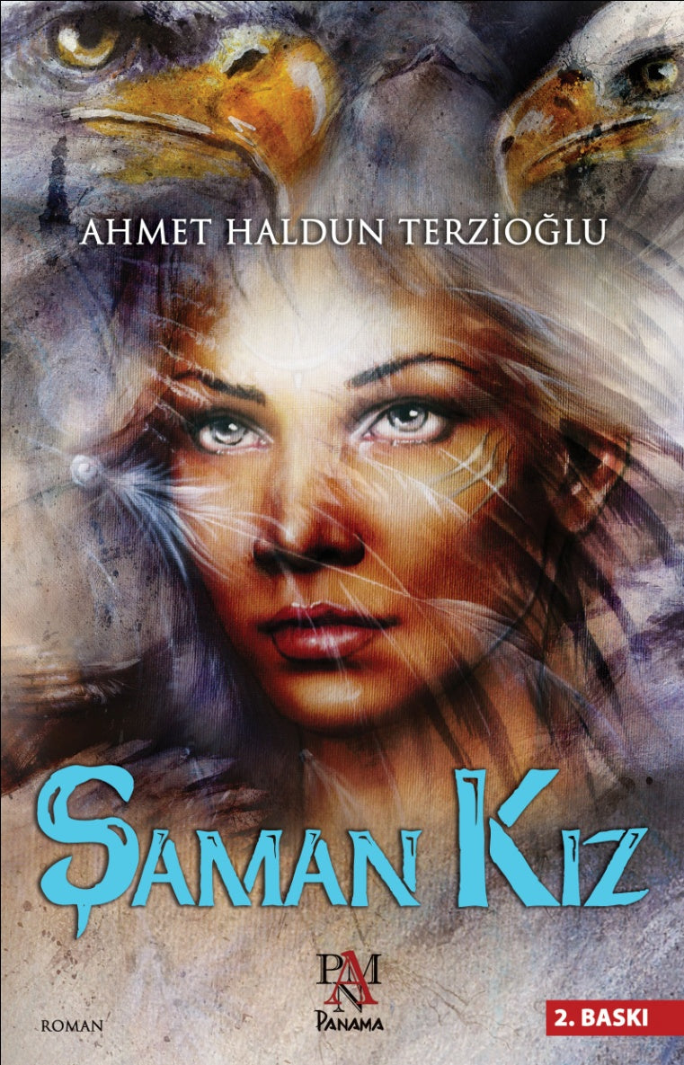 Şaman Kız - Ahmet Haldun Terzioğlu kitap kapağı