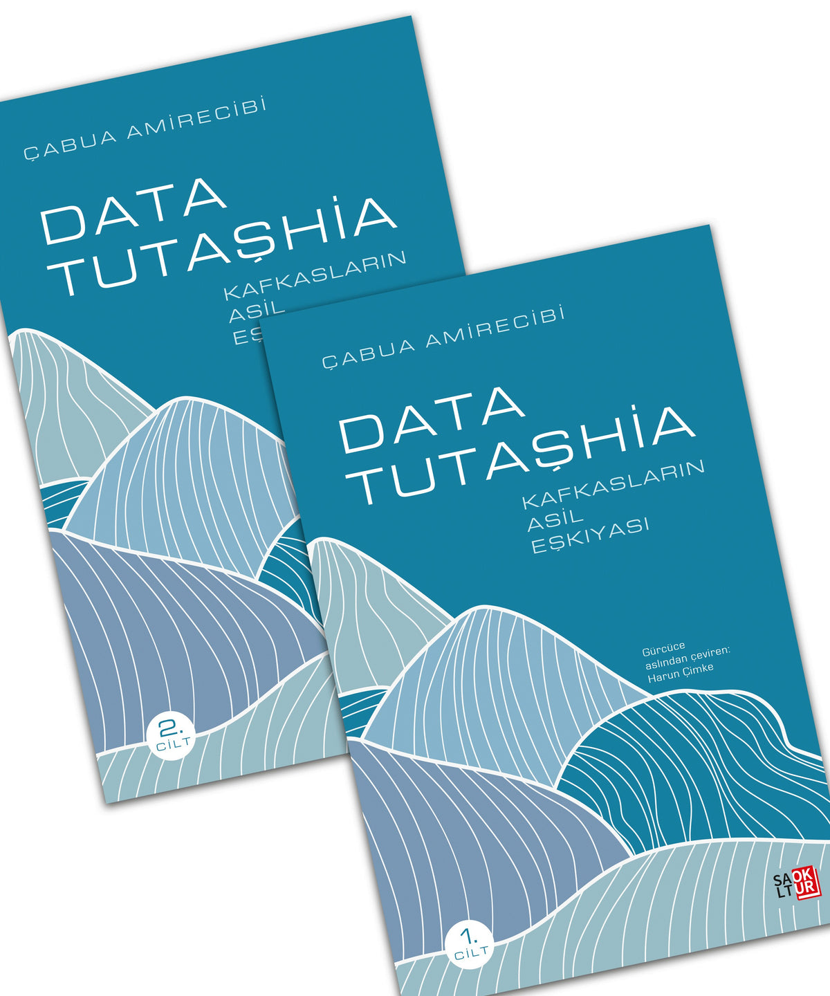 Data Tutaşhia: Kafkasların Asil Eşkıyası (2 Cilt) - Çabua Amirecibi kitap kapağı