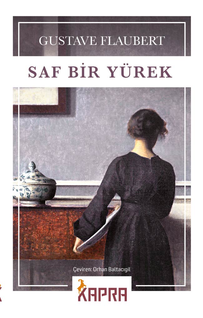 Saf Bir Yürek - Gustave Flaubert kitap kapağı