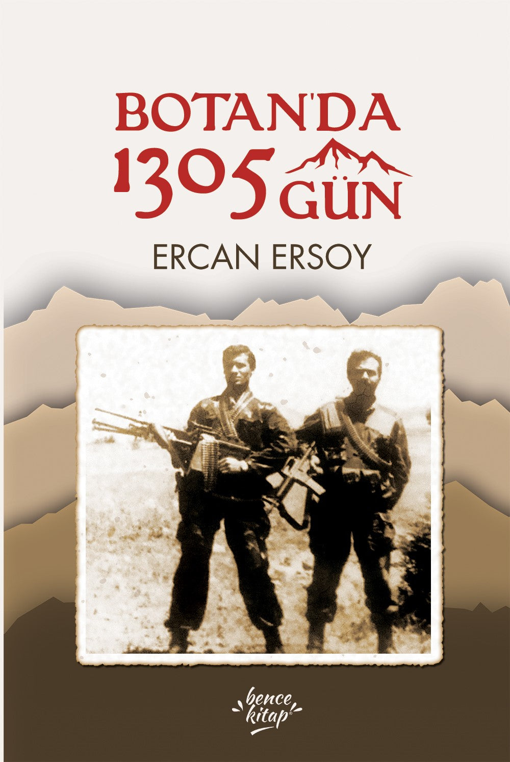 Botan'da 1305 Gün - Ercan Ersoy kitap kapağı