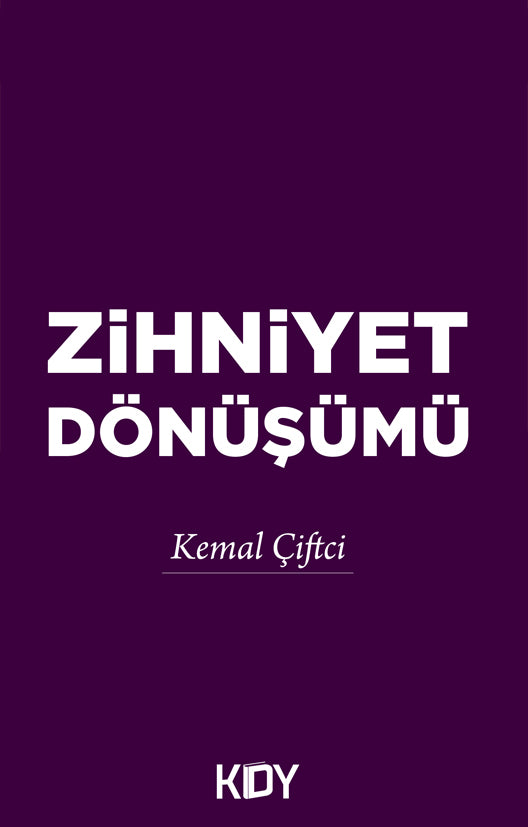 Zihniyet Dönüşümü - Kemal Çiftci kitap kapağı