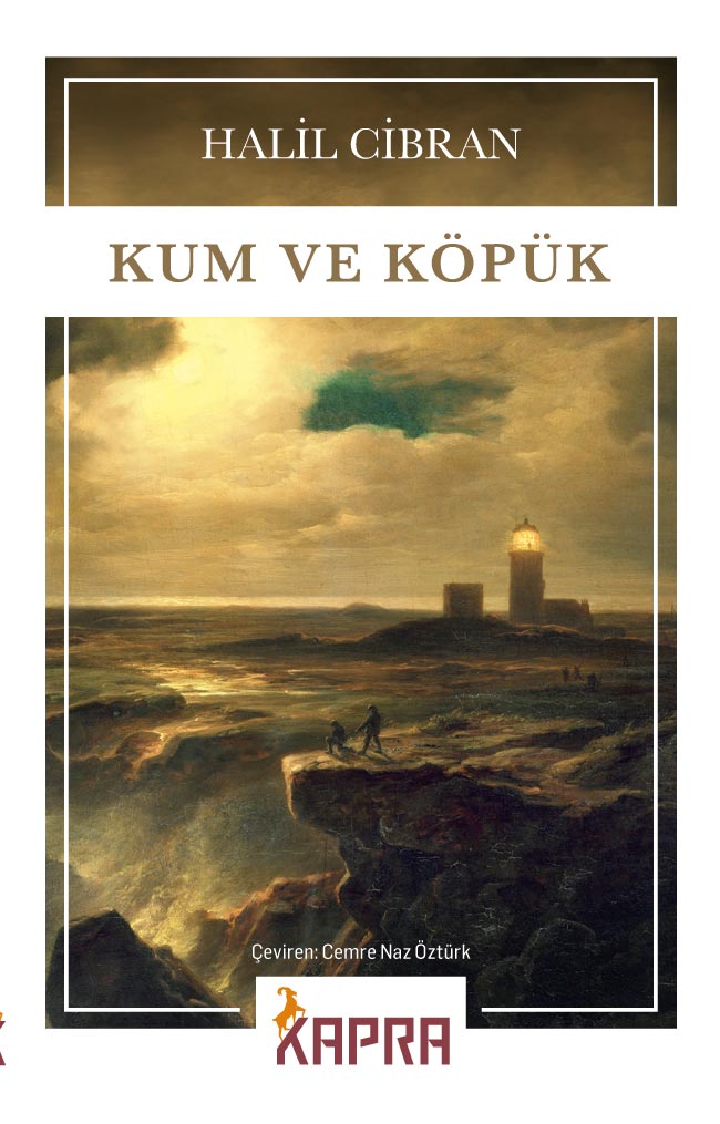 Kum ve Köpük - Halil Cibran kitap kapağı