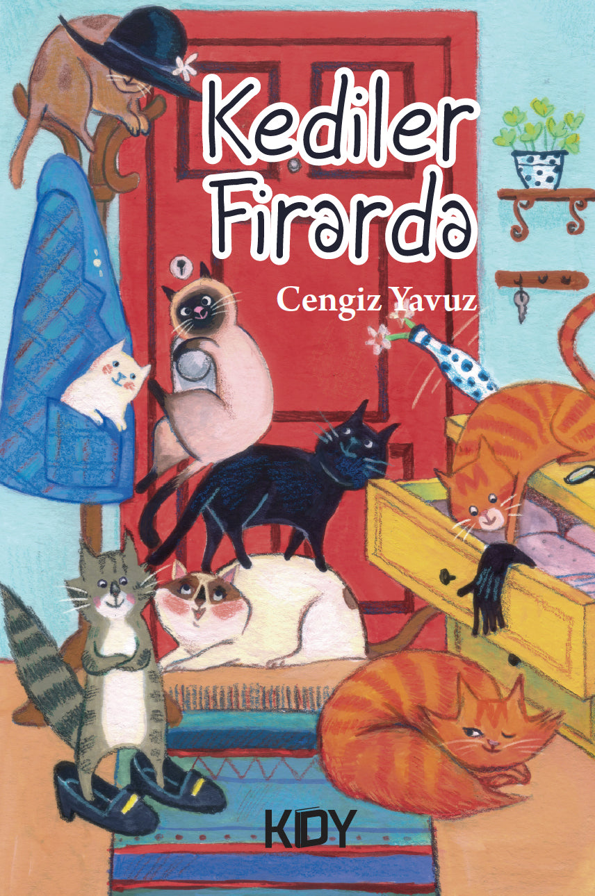 Kediler Firarda - Cengiz Yavuz kitap kapağı