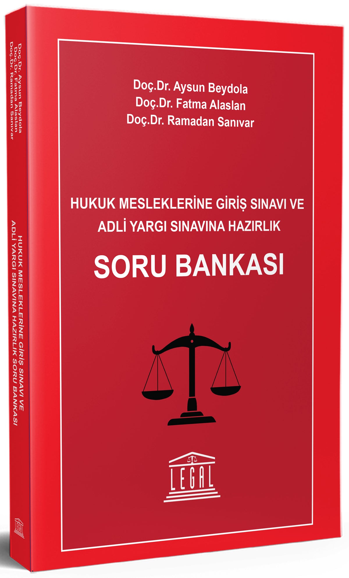 Hukuk Mesleklerine Giriş Sınavı ve Adli Yargı Sınavına Hazırlık Soru Bankası - Dr. Fatma Alaslan kitap kapağı