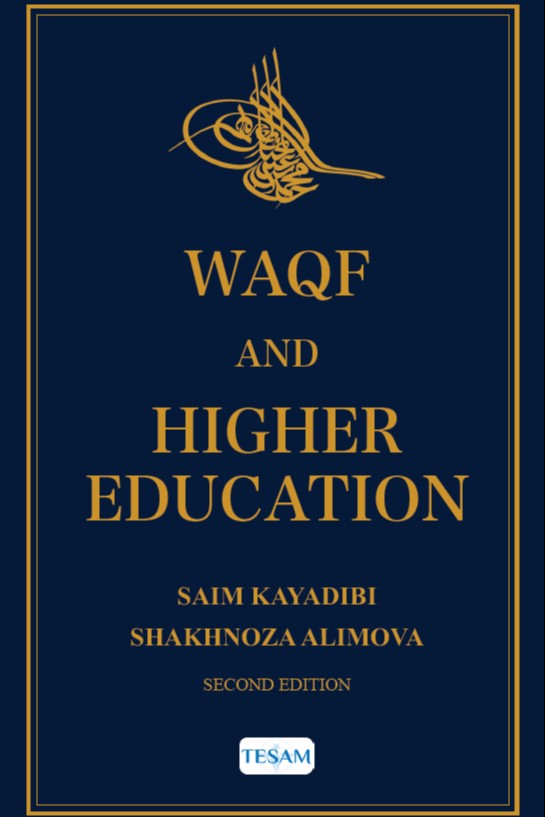 Waqf and Higher Education - Saim Kayadibi kitap kapağı
