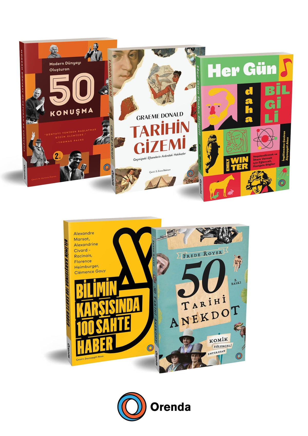 Popüler Tarih Seti (5 Kitap) - Kolektif kitap kapağı