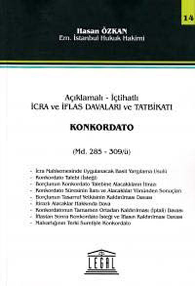 Konkordato - Seri 14 - Hasan Özhan kitap kapağı