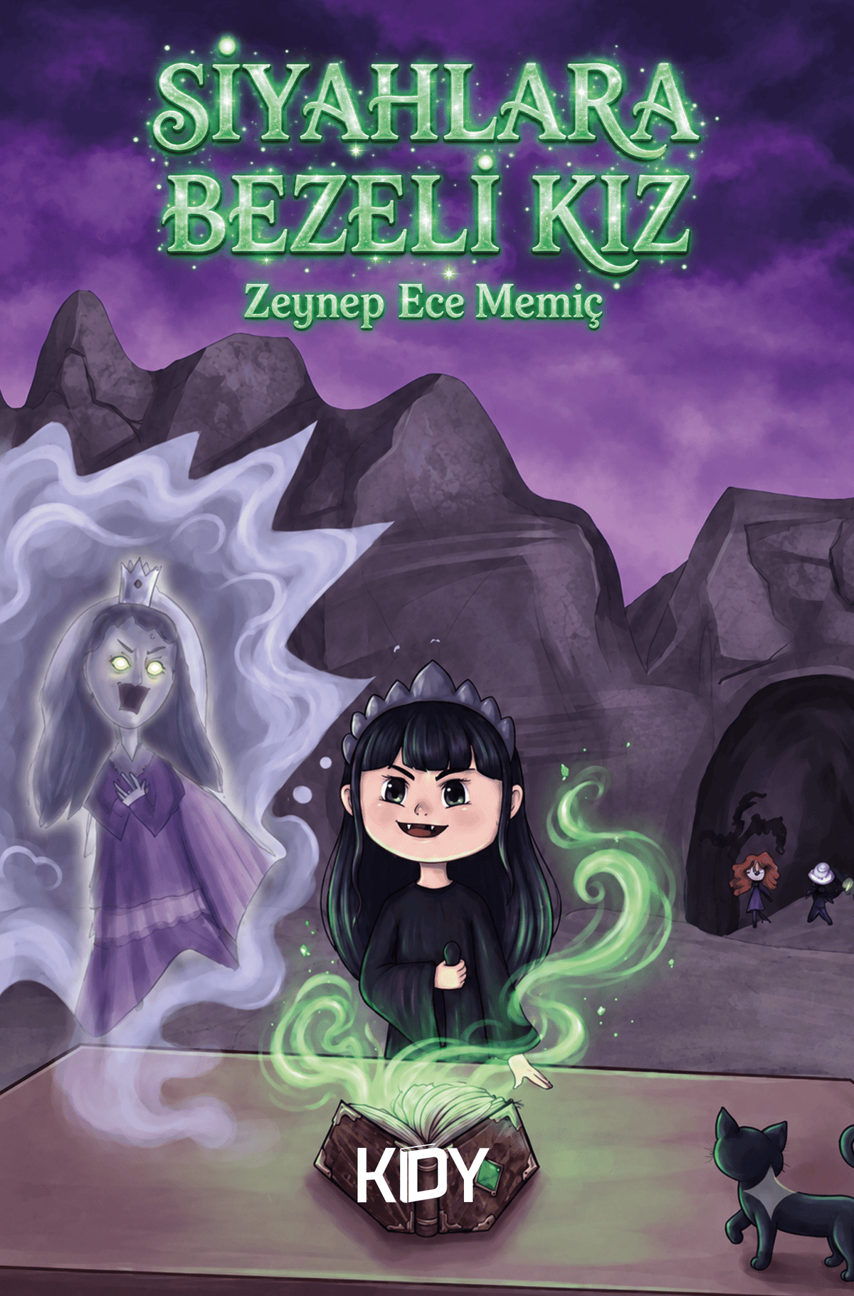Siyahlara Bezeli Kız - Zeynep Ece Memiç kitap kapağı