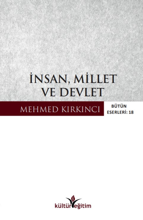 İnsan, Millet ve Devlet - Mehmed Kırkıncı kitap kapağı