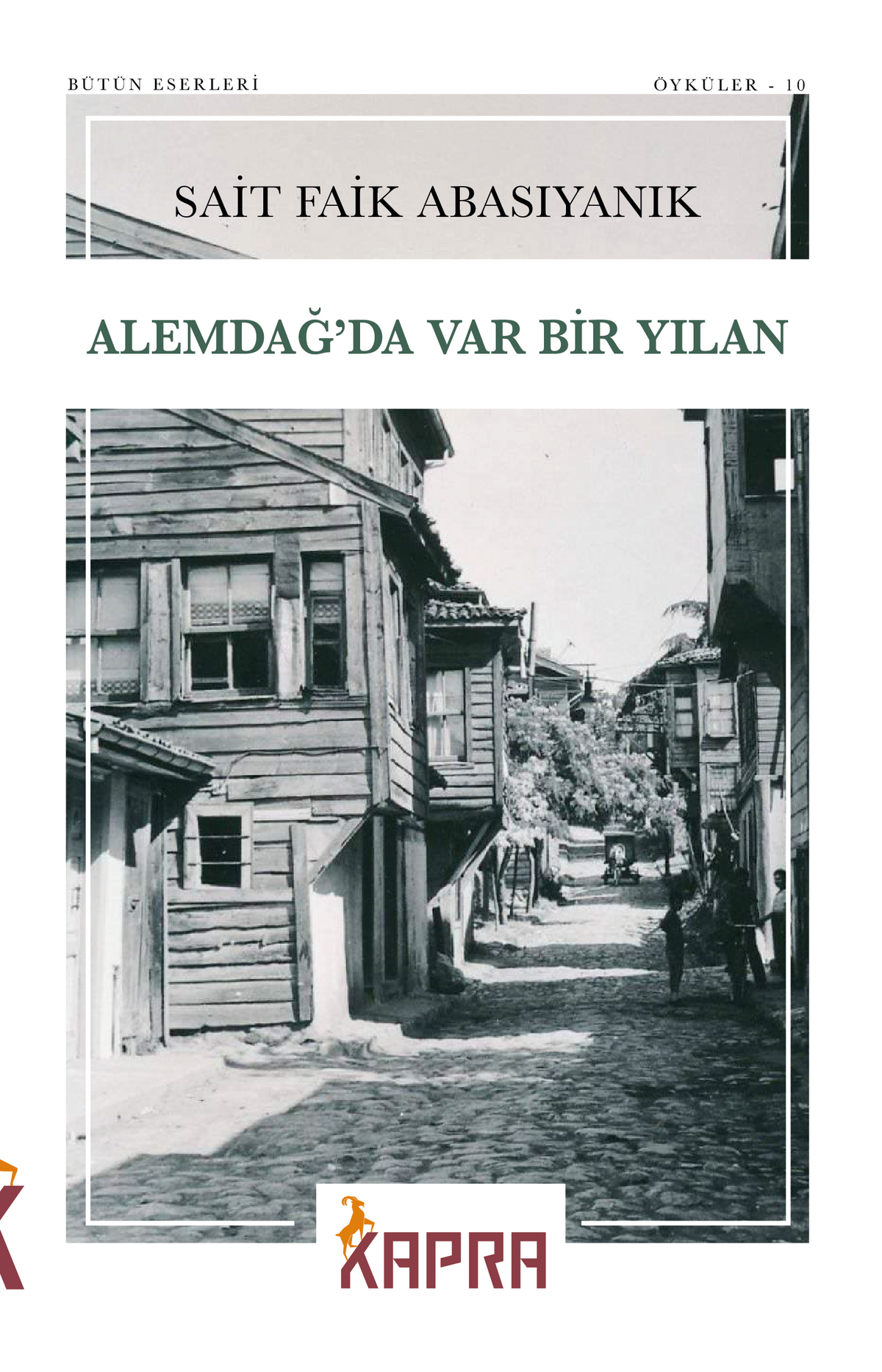 Alemdağ'da Var Bir Yılan - Sait Faik Abasıyanık kitap kapağı