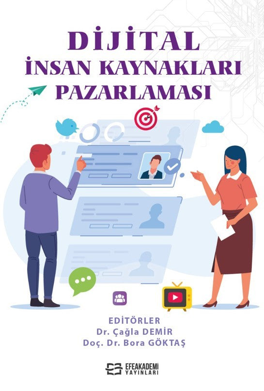 Dijital İnsan Kaynakları Pazarlaması - Doç. Dr. Bora Göktaş kitap kapağı