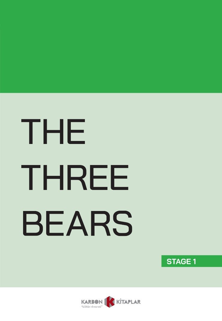 The Three Bears (Stage 1) - Kolektif kitap kapağı