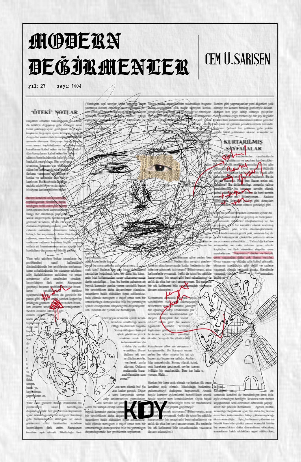 Modern Değirmenler - Cem Ü. Sarışen kitap kapağı