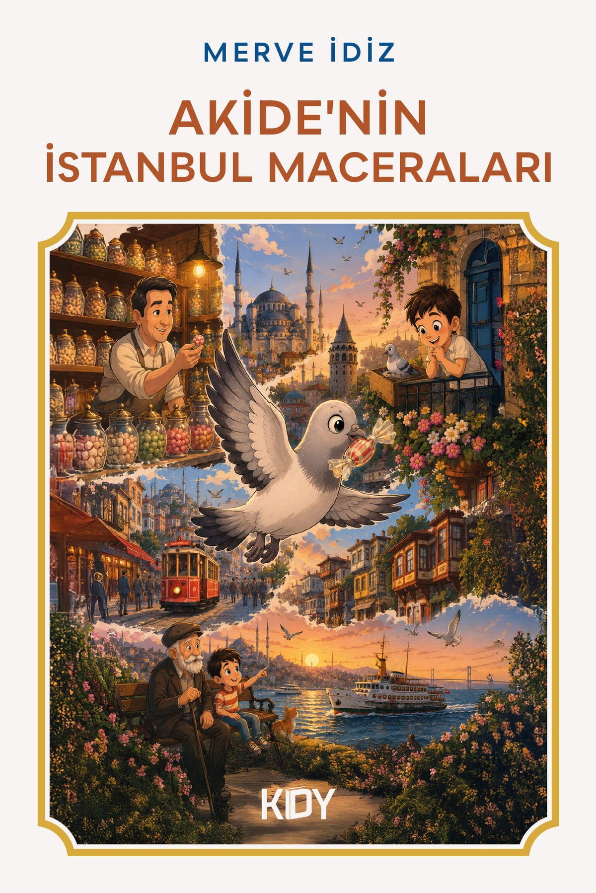 Akide'nin İstanbul Maceraları - Merve İdiz kitap kapağı