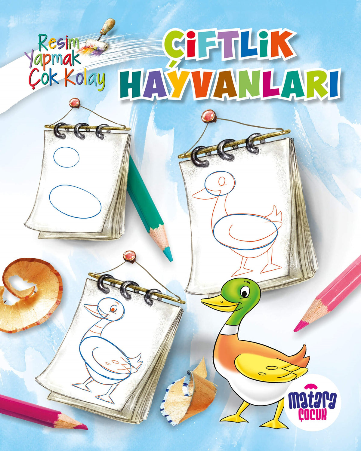 Çiftlik Hayvanları (Resim Yapmak Çok Kolay) - Kolektif kitap kapağı