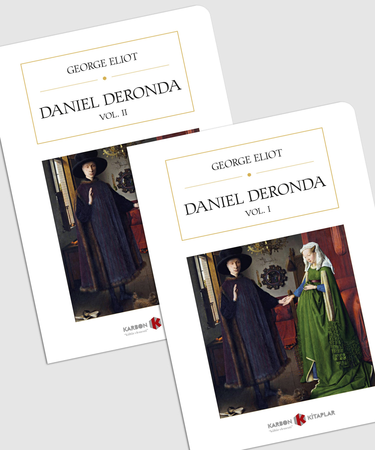 Daniel Deronda (2 Cilt) - George Eliot kitap kapağı