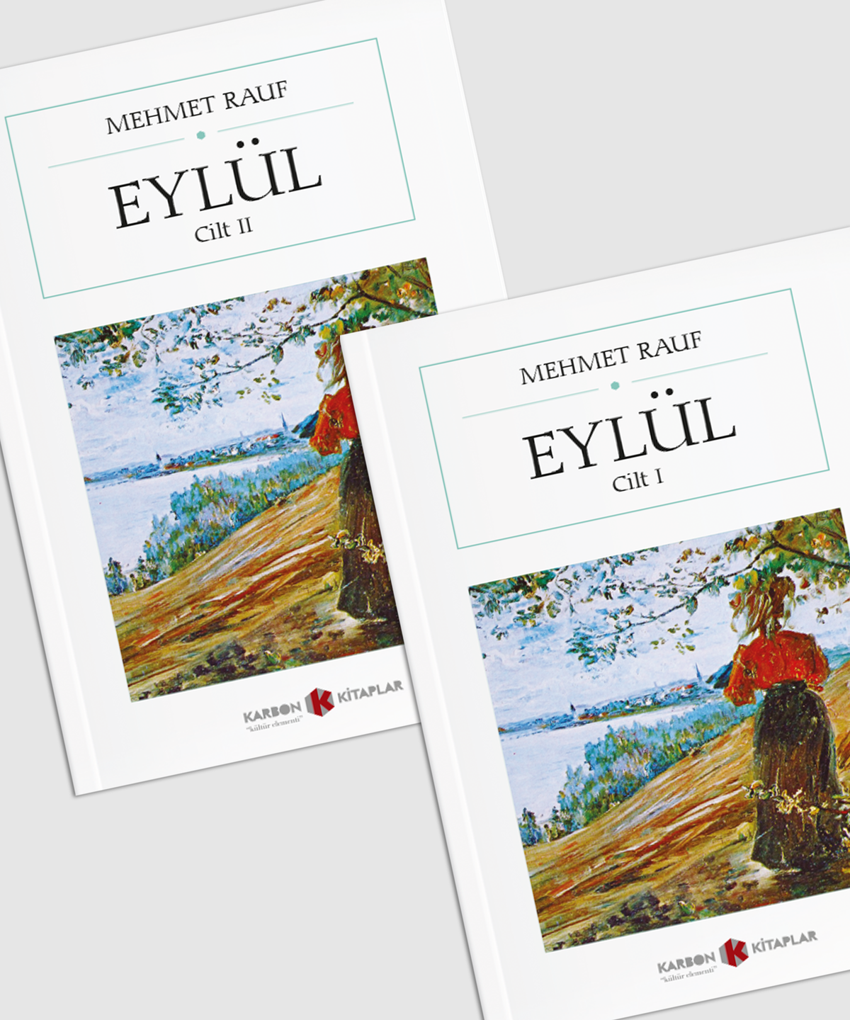 Eylül (Cep Boy) (2 Cilt) (Tam Metin) - Mehmed Rauf kitap kapağı