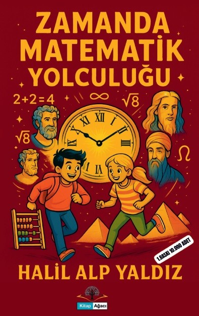 Zamanda Matematik Yolculuğu - Halil Alp Yaldız kitap kapağı