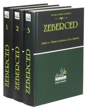 Zeberced (3 Cilt Takım) Buhari ve Müslim'in Şartlarına Göre Hadisler - Ebu Muaz el-Çubukabadi kitap kapağı