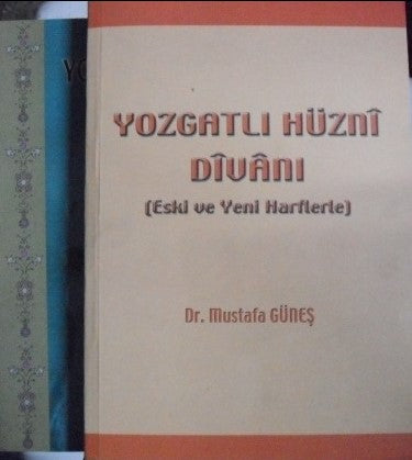 Yozgatlı Hüzni Divanı (1-Eski ve Yeni Harflerle, 2-İnceleme-Metin) (Kod:1-A-47) - Doç. Dr. Mustafa Güneş kitap kapağı