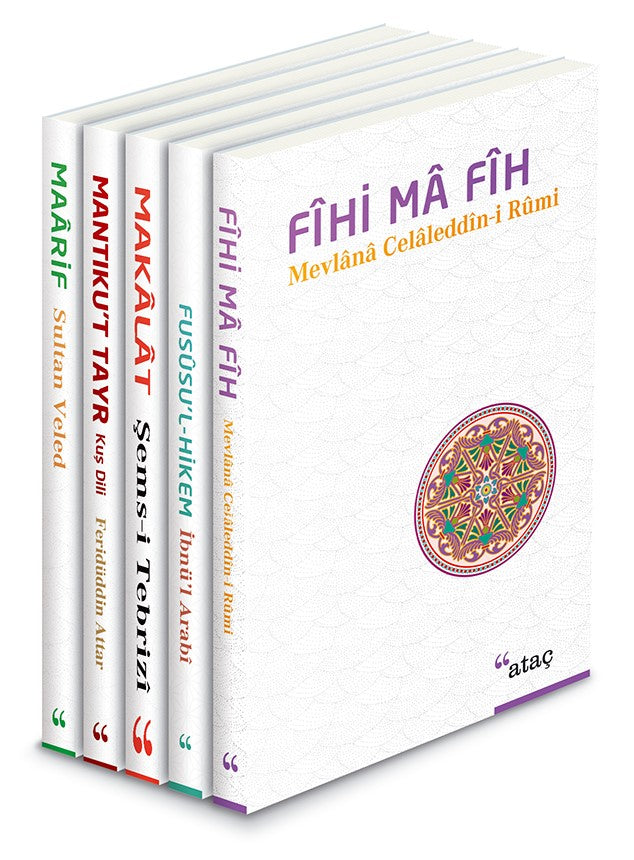 Tasavvuf Kitapları (5 Kitaplık Set) - Feridüddin Attar kitap kapağı