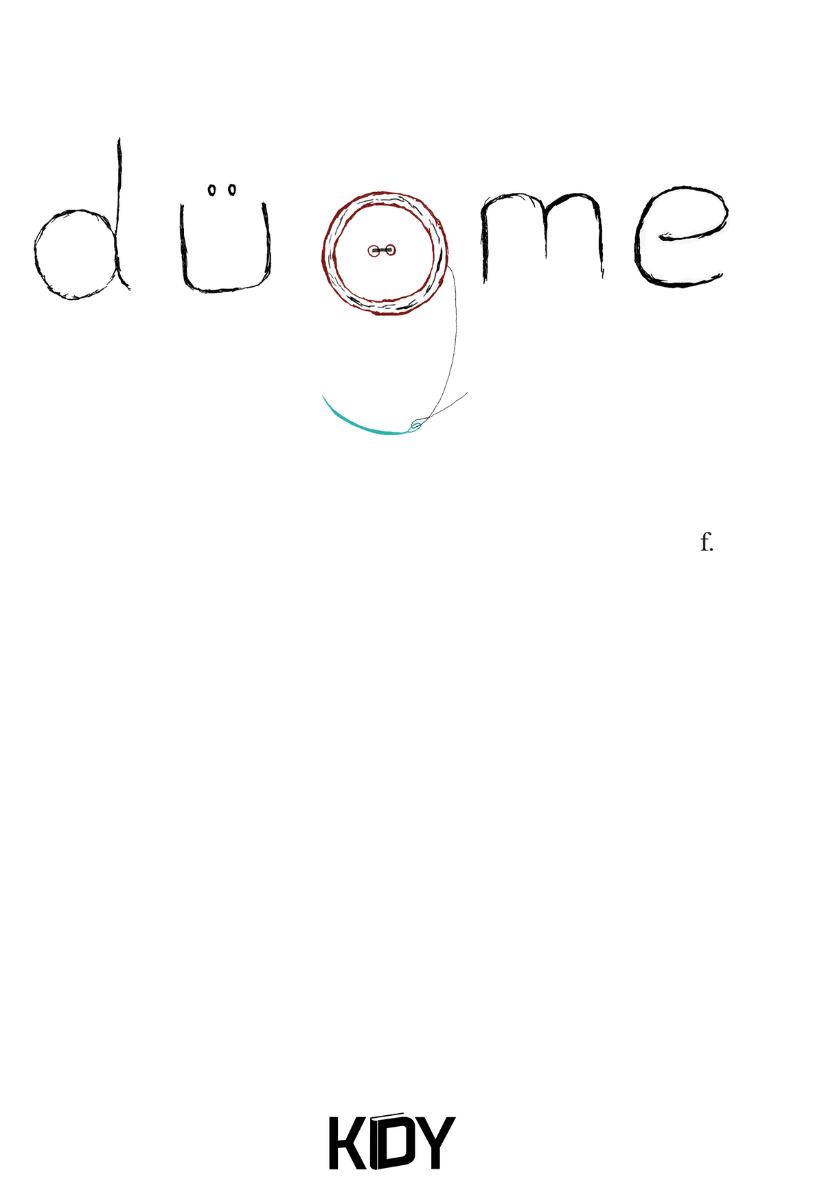 Düğme - F. kitap kapağı