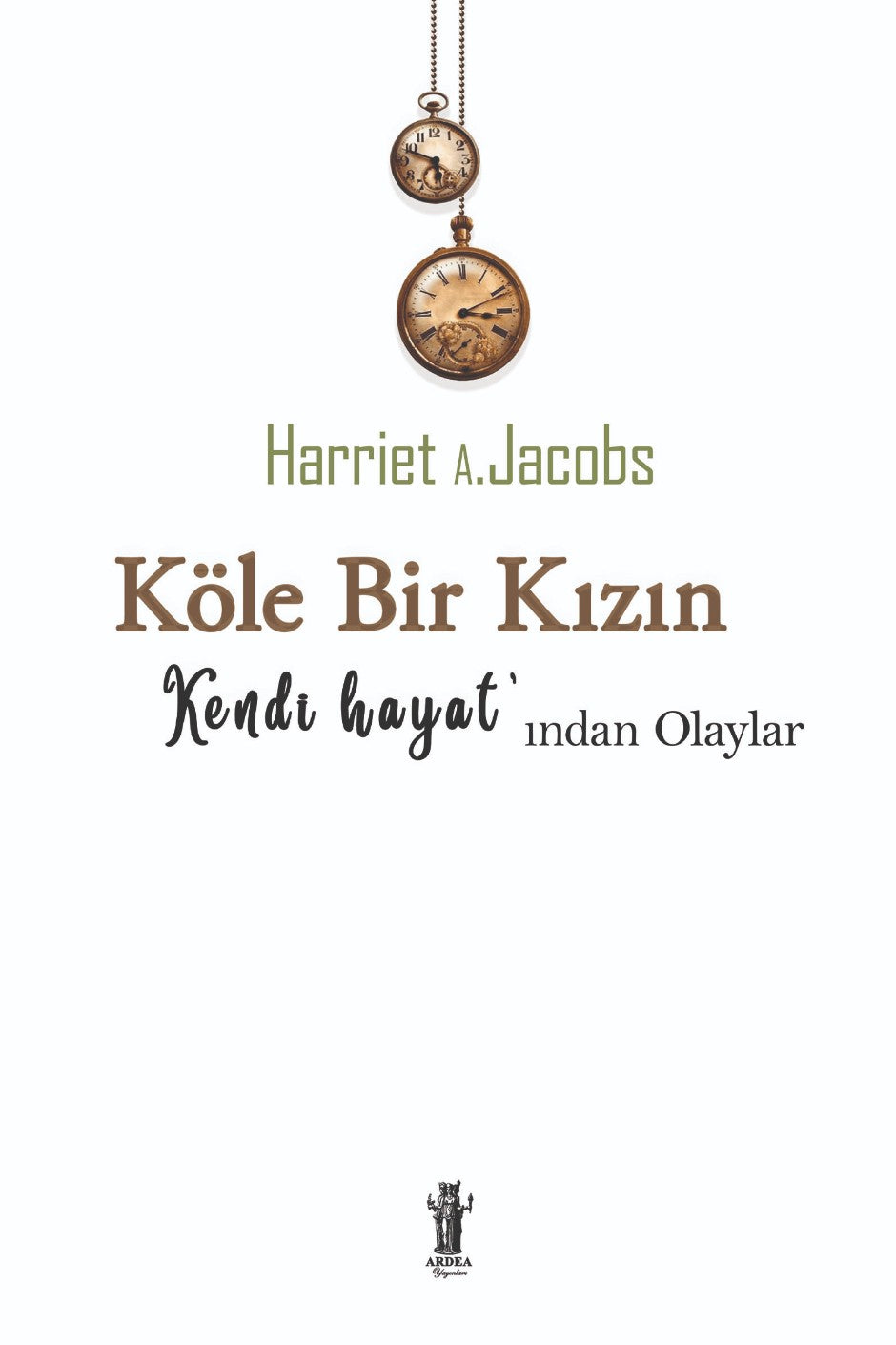 Köle Bir Kızın Hayatından Olaylar - Harriet Ann Jacobs kitap kapağı